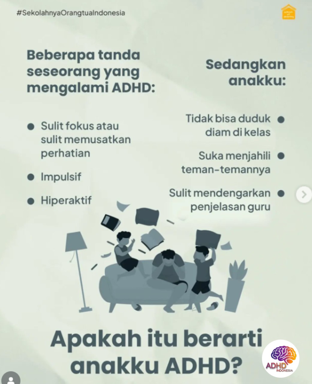 Ciri dan Gejala ADHD pada Anak Usia Dini di Kabupaten Labuhanbatu