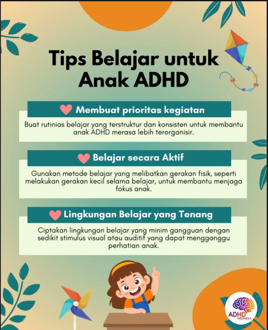 Strategi Belajar yang Cocok untuk Anak ADHD di Kabupaten Labuhanbatu